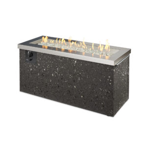 BEST SELLERS - KEY LARGO FIRE TABLE STAINLESS STEEL TOP