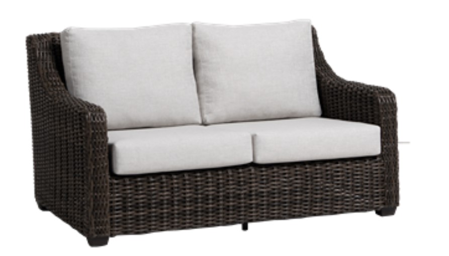 glendale outdoor loveseat sofa